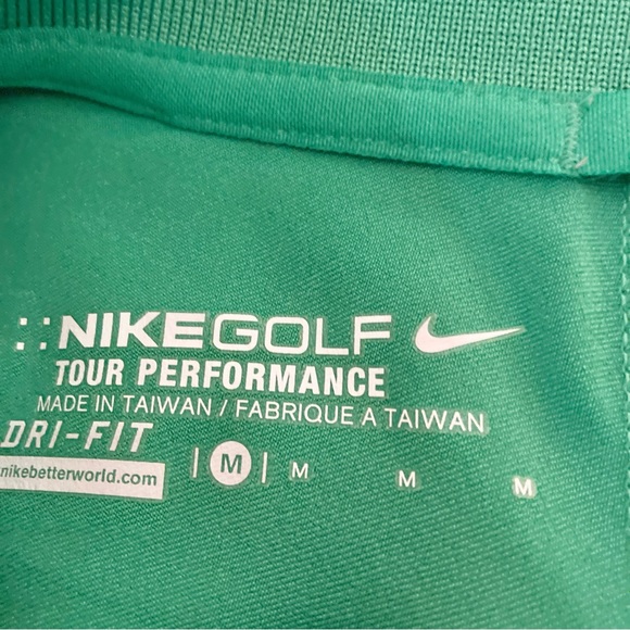 Nike Men’s Golf Tour Performance Dri-Fit Short Sleeve Shirt Size M - Picture 3 of 5